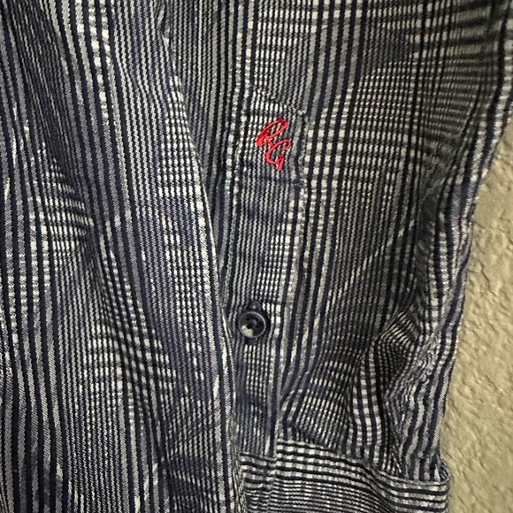 $228 ROBERT GRAHAM L PINAL PEAK LONG SLEEVE CLASSIC FIT SPORT SHIRT NAVY, PREPPY - Picture 10 of 15